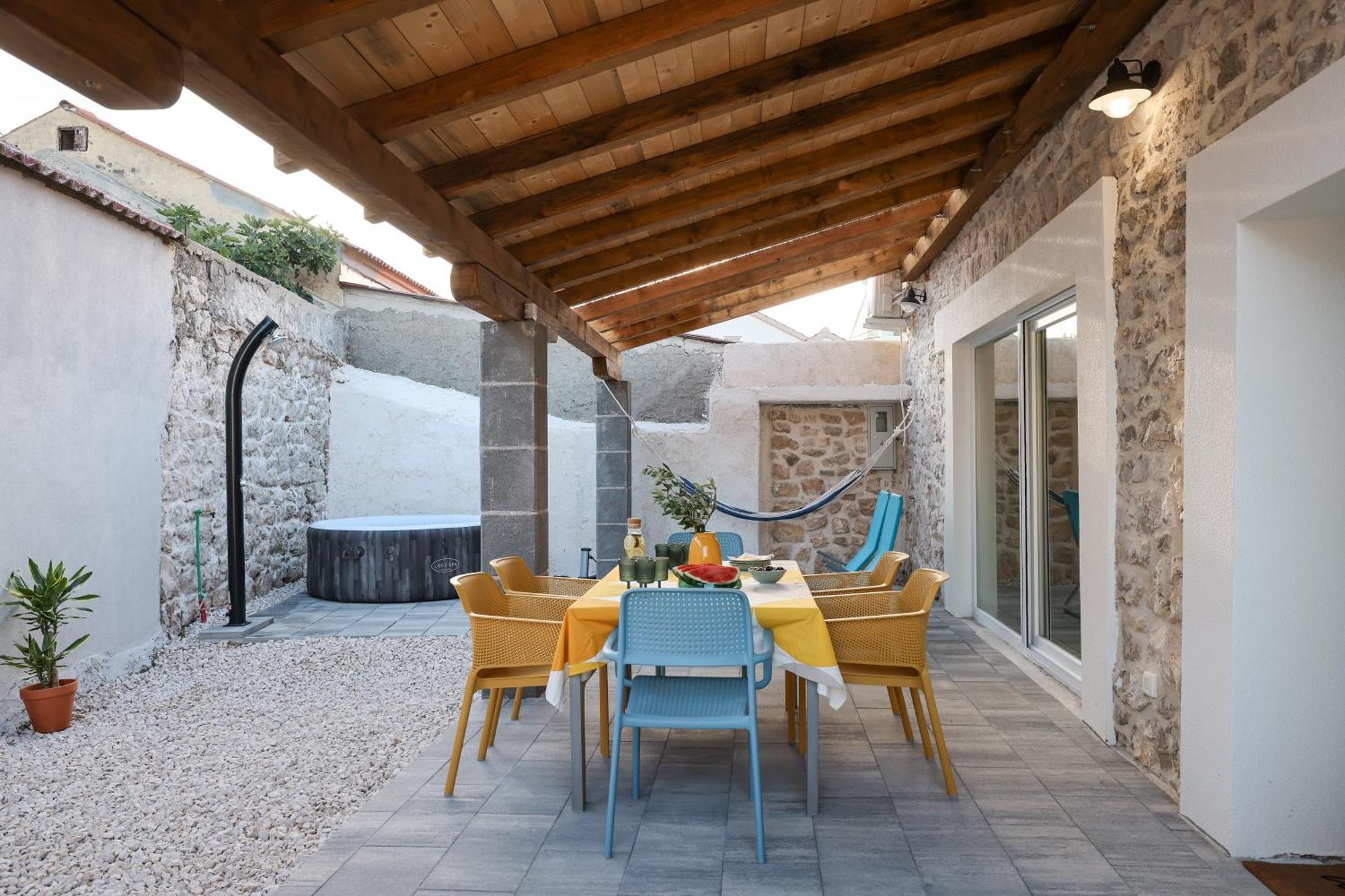 Villa Stone House Lole Ražanac Exterior foto